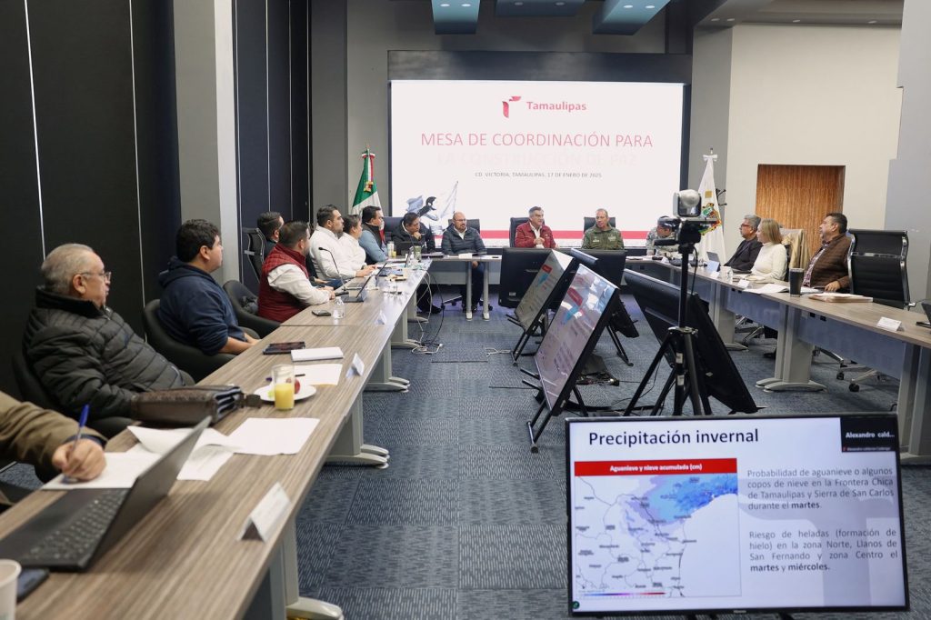 17 ene P 1 Ordena Américo Villarreal acciones para proteger a familias vulnerables ante onda gélida