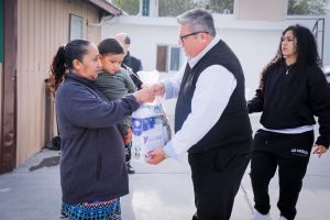 E 1 Entrega DIF Tamaulipas dotaciones alimentarias a más de 2,800 migrantes en la frontera del estado