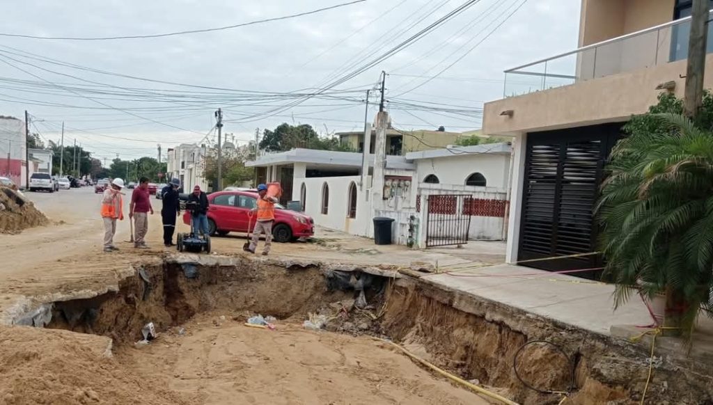 6 feb Z 1 Incorpora tecnología COMAPA Sur para la detección de socavones