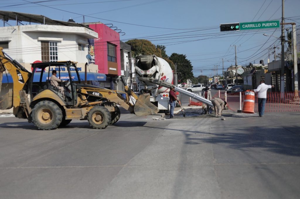 4 mar Z 2 Avanza COMAPA Sur en rehabilitación de la infraestructura hidrosanitaria