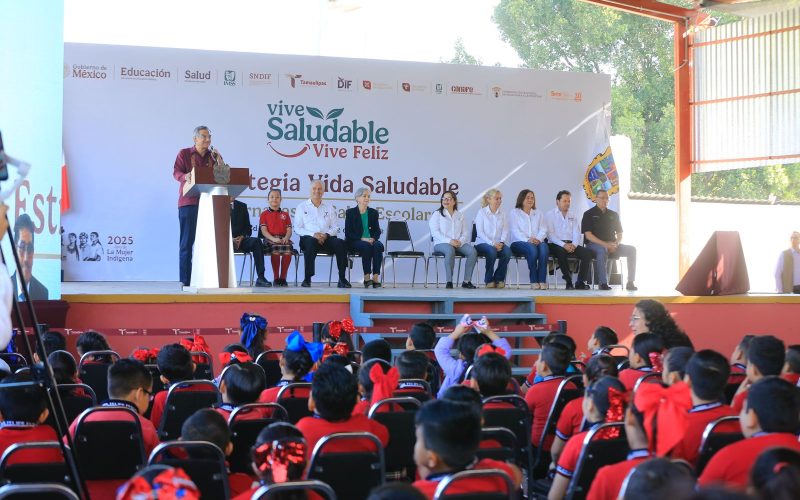 P 1 Ponen en marcha Américo y María jornadas “Vive Saludable, Vive Feliz”