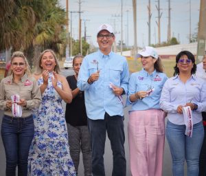 16 abr Z 2 Erasmo González inaugura moderna vialidad