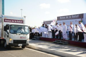 19 ago P 1 Da Américo banderazo histórico a las Rutas de la Salud en Tamaulipas_ garantizan abasto de medicamentos