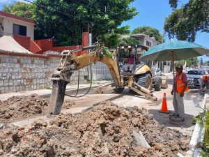 4 ago Z 1 Rehabilita COMAPA SUR línea general de drenaje en la colonia Nuevo Aeropuerto