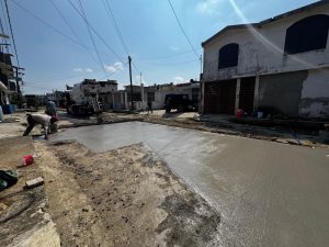 2 oct Z 1 Cumple COMAPA SUR con la reposición de pavimentos tras obras hidrosanitarias