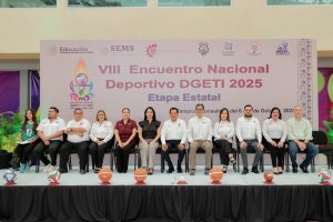 6 oct Z 3 Inaugura Mónica Villarreal el VIII Encuentro Deportivo Nacional DGETI 2025 Etapa Estatal