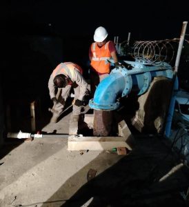 28 dic Z 1 COMAPA SUR fortalece infraestructura hidráulica en 2025 con la renovación de válvulas en la planta Obrera