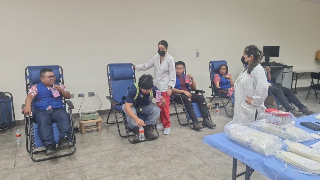 29 dic E 1 Promueve SST donación altruista y voluntaria de sangre