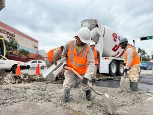 30 ene Z 1 Concluye COMAPA SUR rehabilitación integral en crucero estratégico de Ciudad Madero