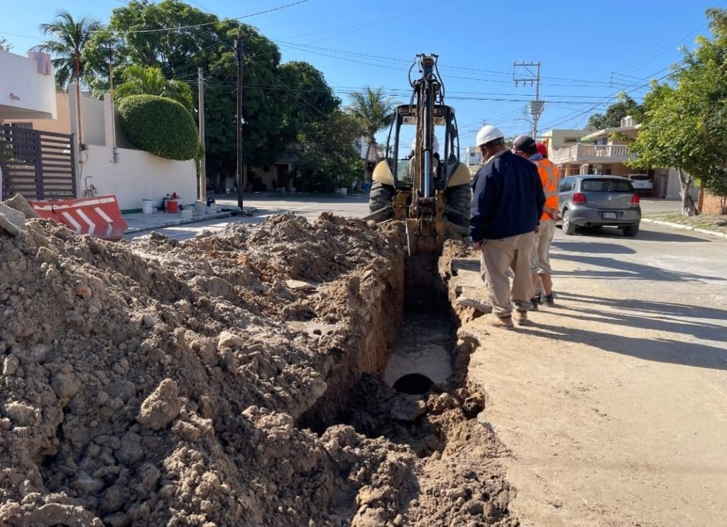 6 feb Z 1 Continúan trabajos de rehabilitación sanitaria en Ciudad Madero