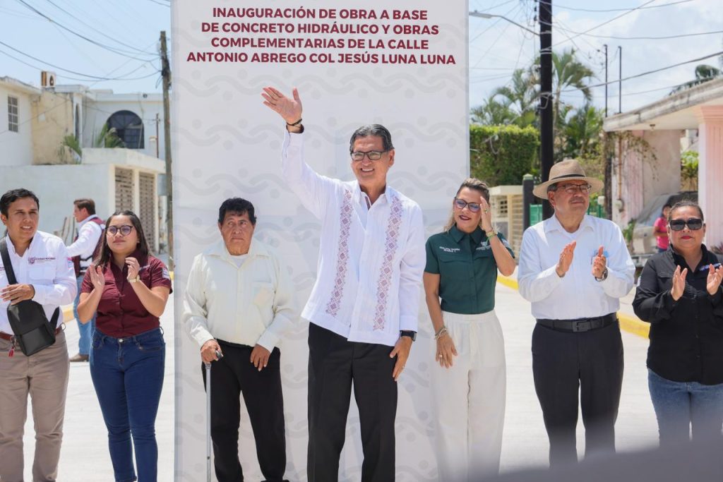 10 abr Z 3 Erasmo González Robledo consolida avance en infraestructura urbana con intensa jornada de inauguraciones