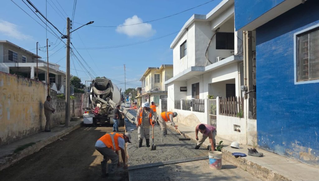 14 abr Z 1 COMAPA SUR acelera programa de pavimentación tras rehabilitación hidrosanitaria en Tampico y Ciudad Madero