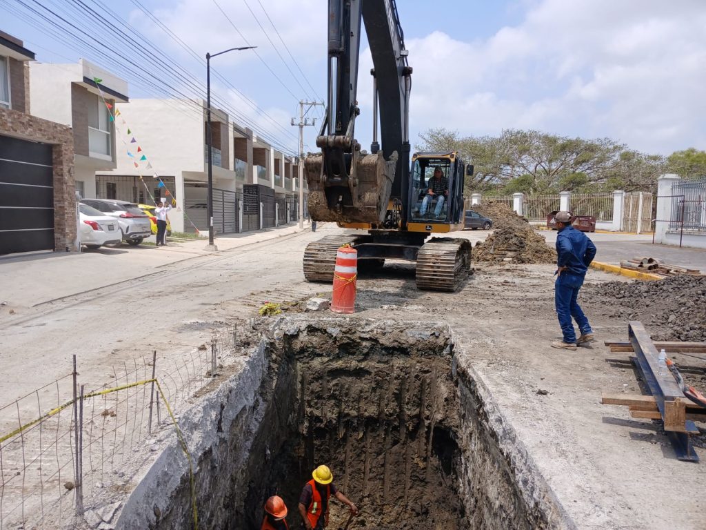 16 abr Z 1 Avanza de manera significativa obra hidráulica en Tampico