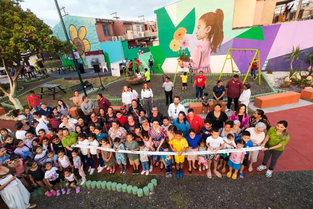 17 abr Z 2 Entrega Mónica Villarreal rehabilitación del Parque