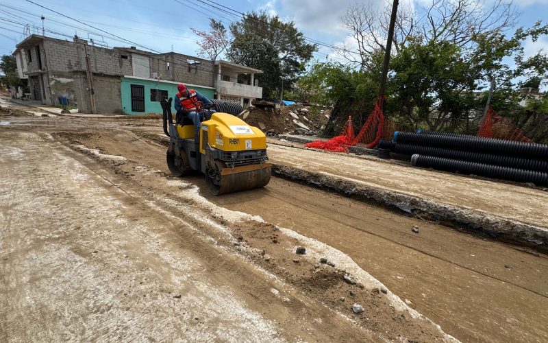 21 abr Z 1 Avanza obra de reposición de colector sanitario en el norte de Tampico