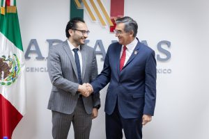 28 abr P 1 Se reúne Américo con nuevo titular de Aduanas_ impulsa proyectos estratégicos en Tamaulipas