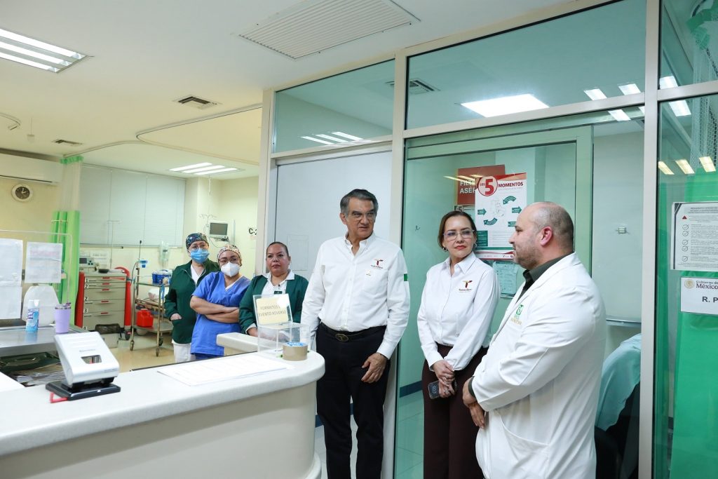 31 mar P 2 Supervisa Américo modernización del Centro Oncológico de Tamaulipas