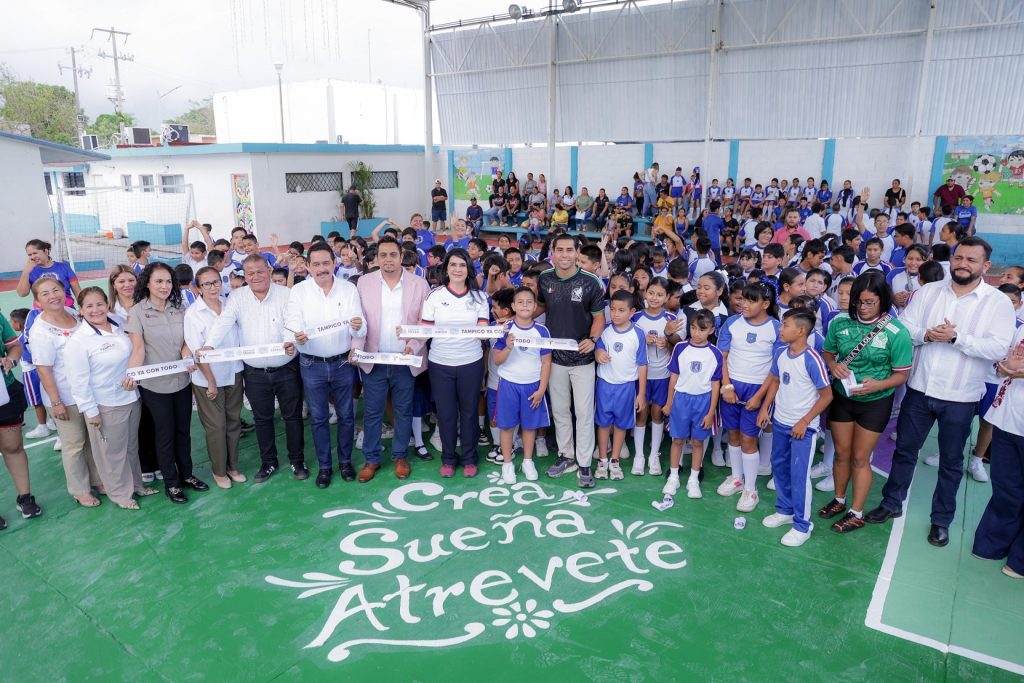 25 may Z 2 Mónica Villarreal impulsa el deporte y la convivencia escolar en la primaria Ford No