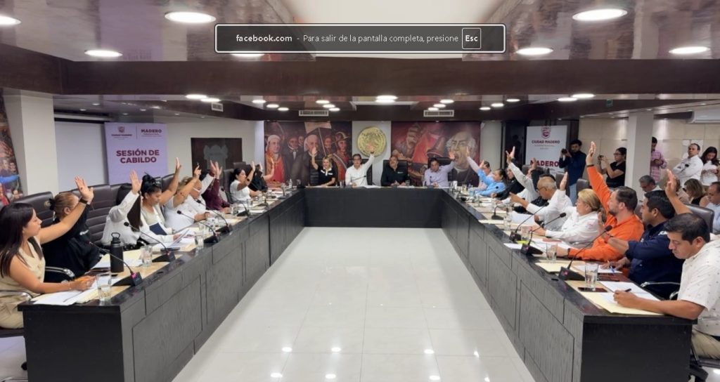 28 may Z 3 Histórico presupuesto de egresos de más de mil millones de pesos fue aprobado por Cabildo de Ciudad Madero