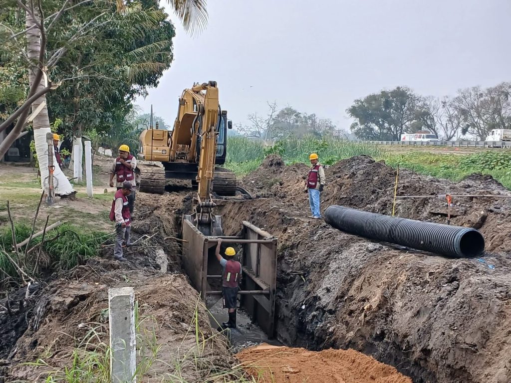 30 may Z 1 Avanza la ejecución de obras hidráulicas del programa PROAGUA en Tampico