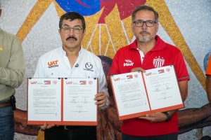 2 jun D 1 Firma la UAT alianza deportiva entre Correcaminos y el Club Necaxa de la Liga MX